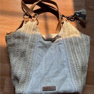 Sakroots Beige and Tan Tote Bag